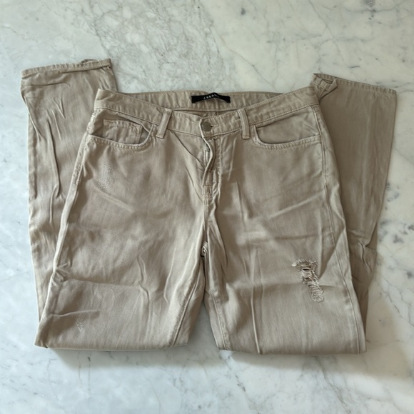 J Brand Aidan Slouchy Straight Boyfriend Jean Natural Size 27 - Picture 15 of 16